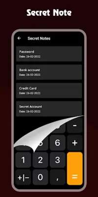 Calculator - Hide Photo, Video android App screenshot 1